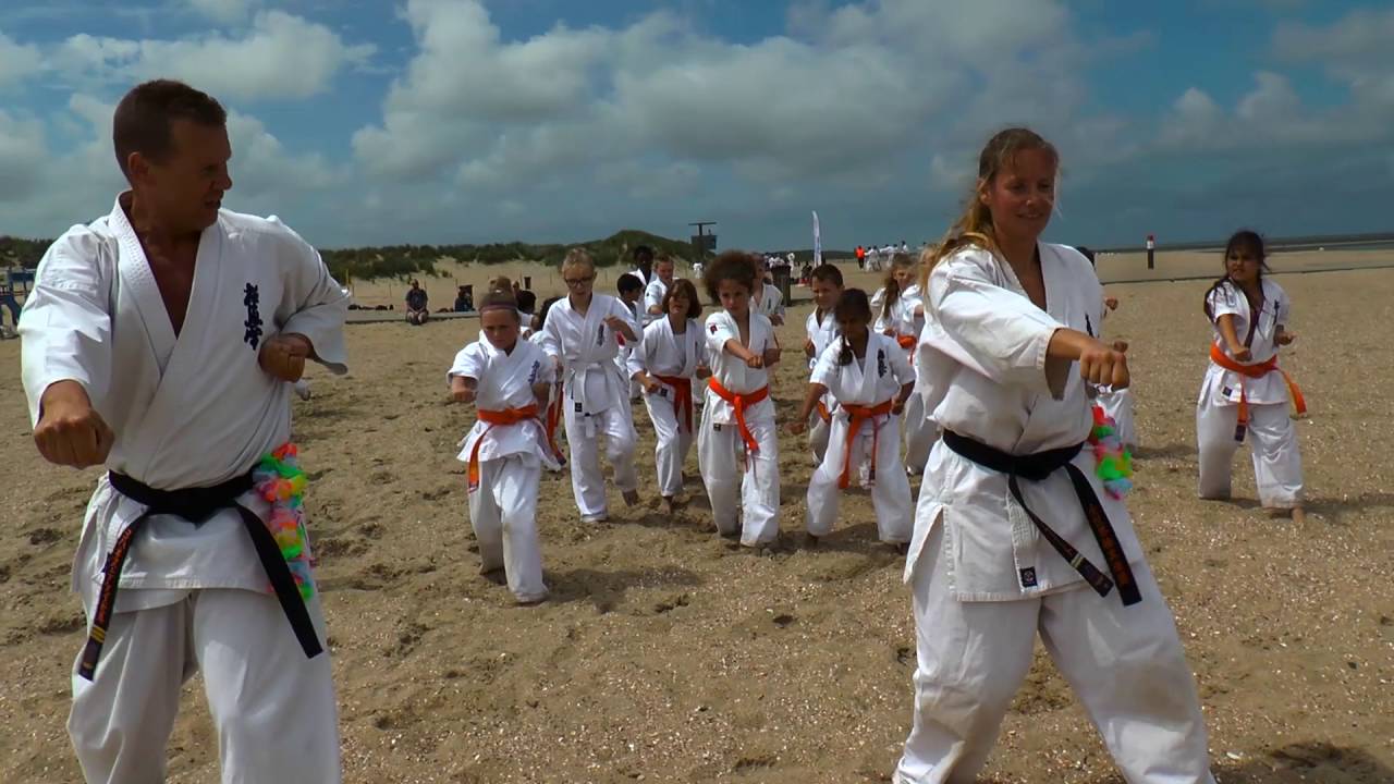 Strandtraining kyokushin karate 2016