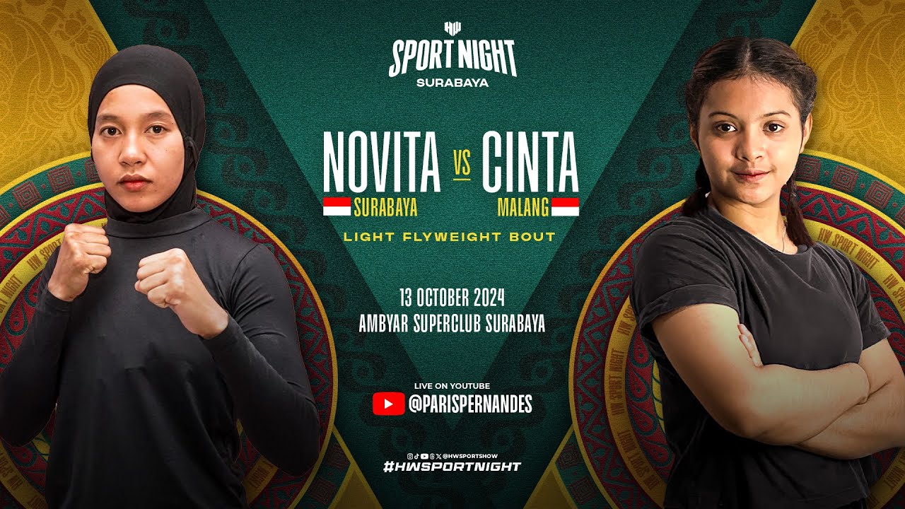 HOLYWINGS SPORT NIGHT SURABAYA - NOVITA VS CINTA (FULL MATCH)
