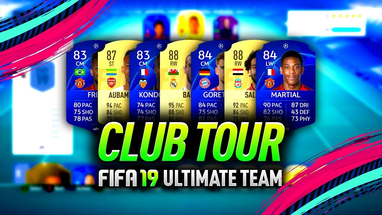 MY EXPENSIVE CLUB TOUR! FIFA 19 ULTIMATE TEAM (OCTOBER CLUB TOUR)