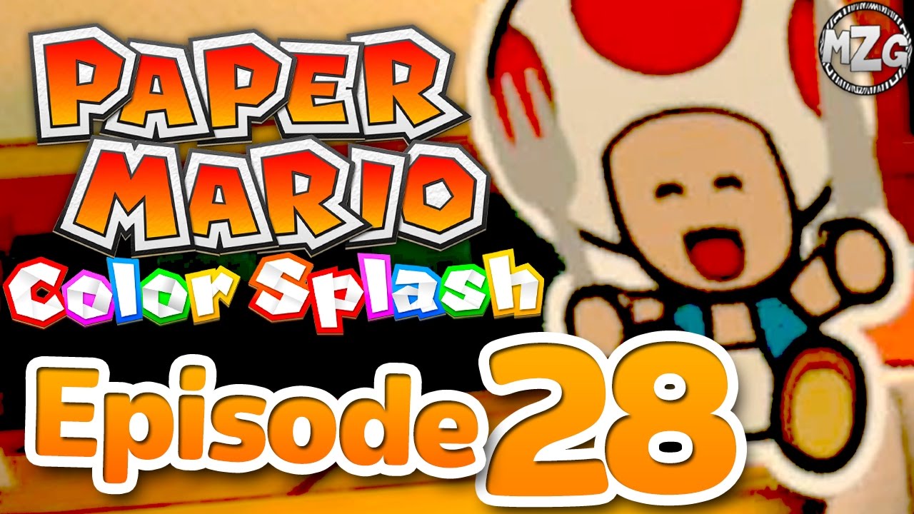 Mamma Mia Pizza! — Игровой процесс Paper Mario: Color Splash — Эпизод 28