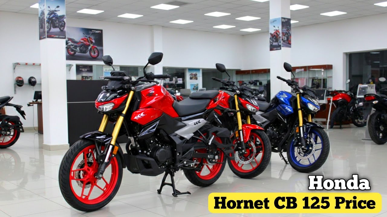 Honda Hornet CB 125 Price 2026 मॉडल है न्यू कलर में देखिए।