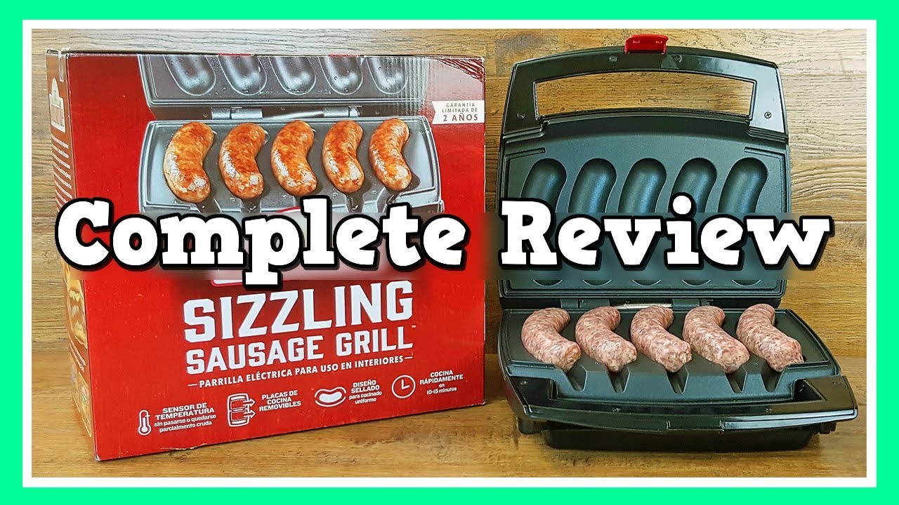 Johnsonville Sizzling Sausage Grill Review