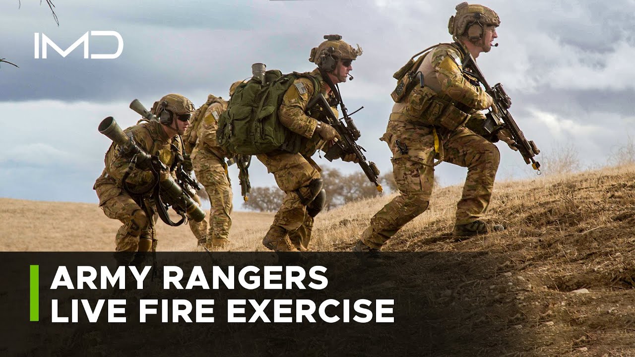 U.S. Army Rangers: 75th Ranger Regiment Live-Fire Exercise | Special Operations Force