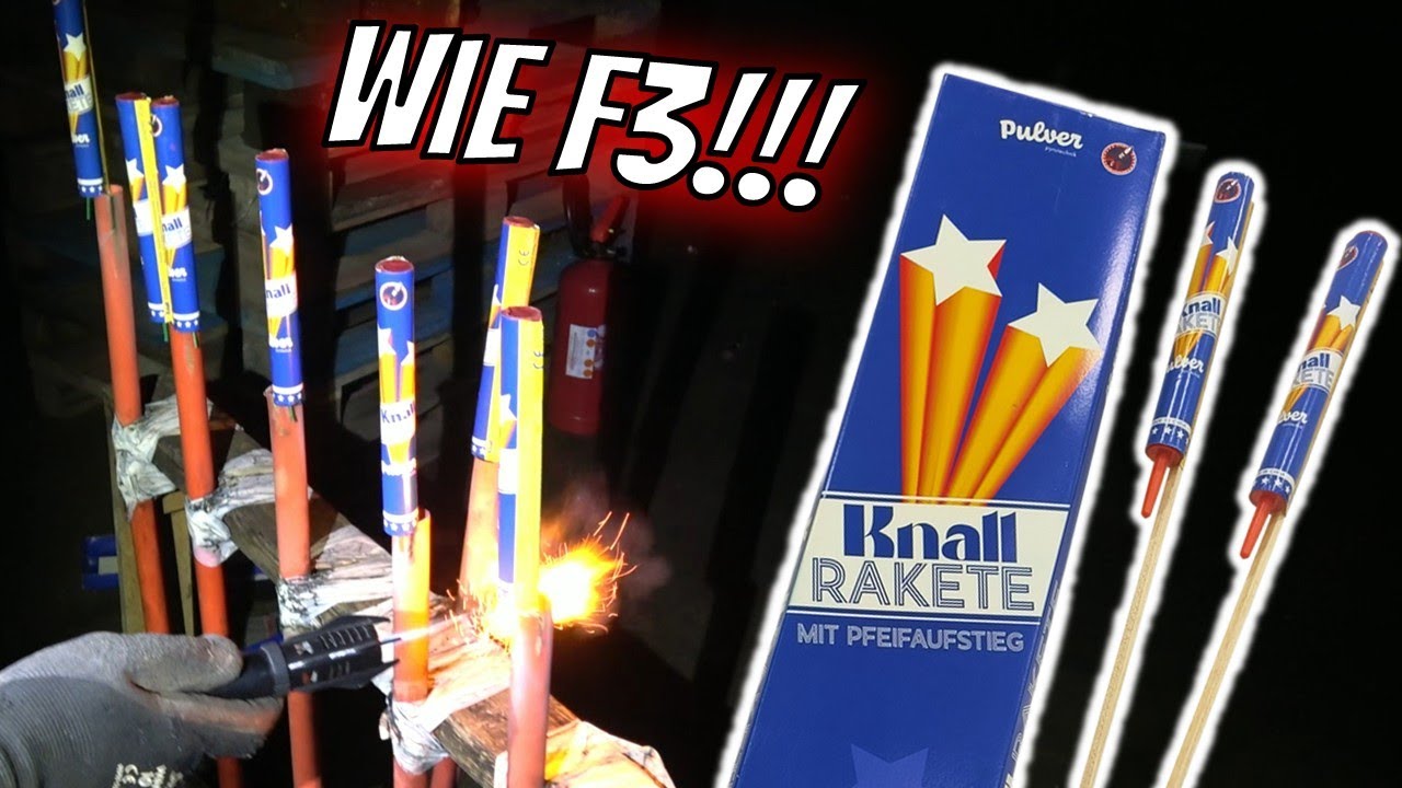 Pulver Pfeifrakete mit Knall💥|| Besser als F3 Salutraketen!!!😱