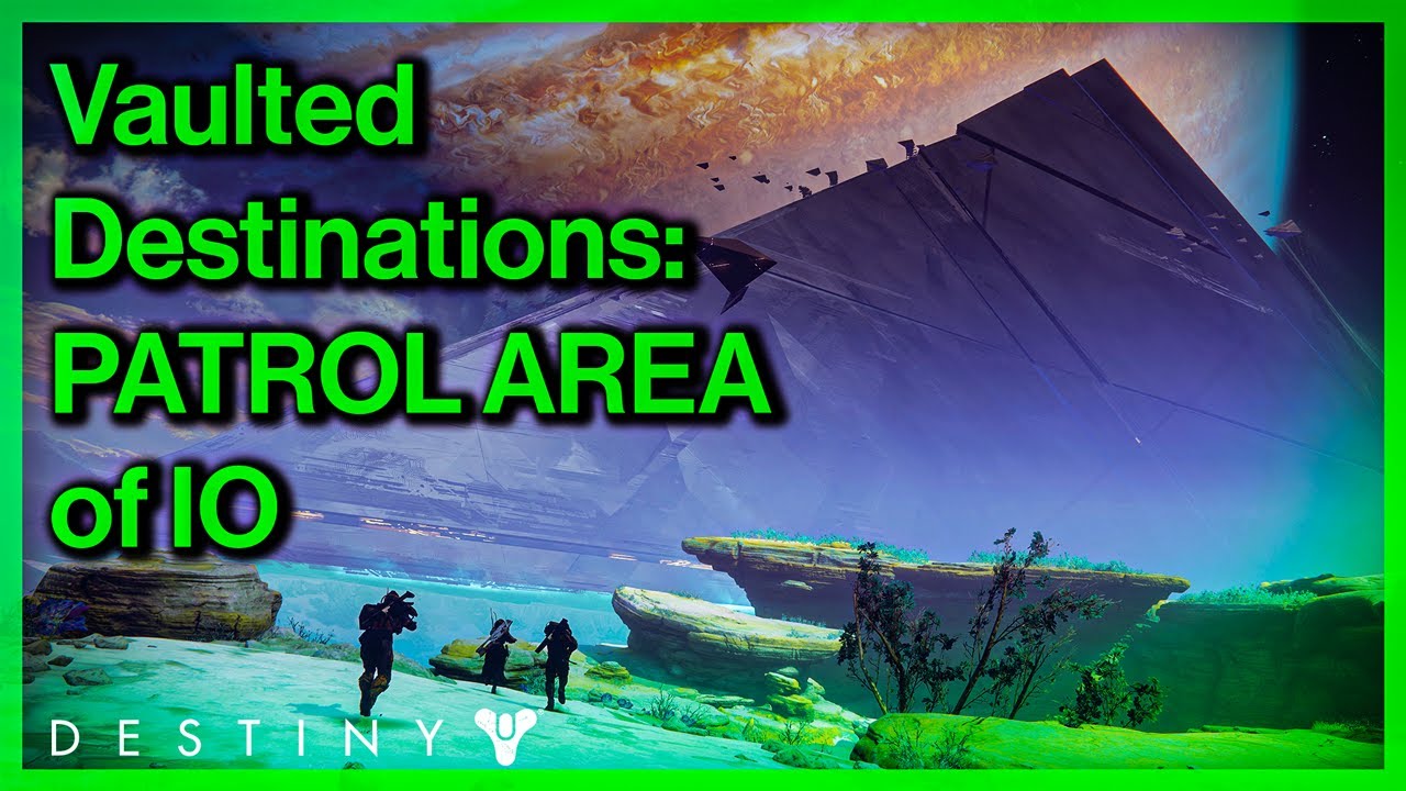 DCV Archive: Io Patrol Area Footage from Destiny 2: Season of Arrivals (with pyramid)