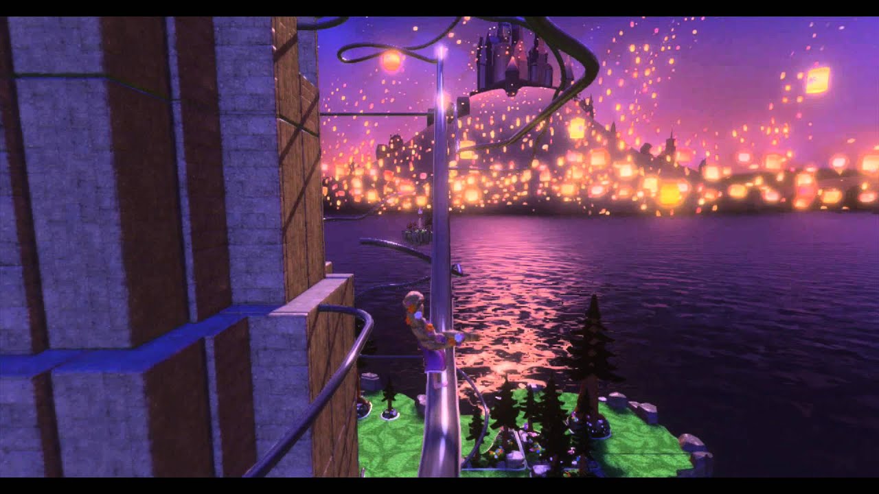 Disney Infinity, Tangled Hair Toy Box Full Walkthrough