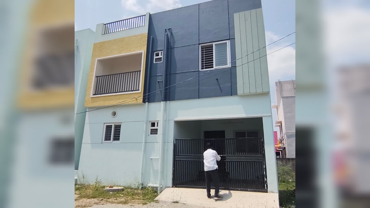 New Indipendent Duplex House Sale Sikkarayapuram | East Face | 75 lakh price is neo | CMDA | 