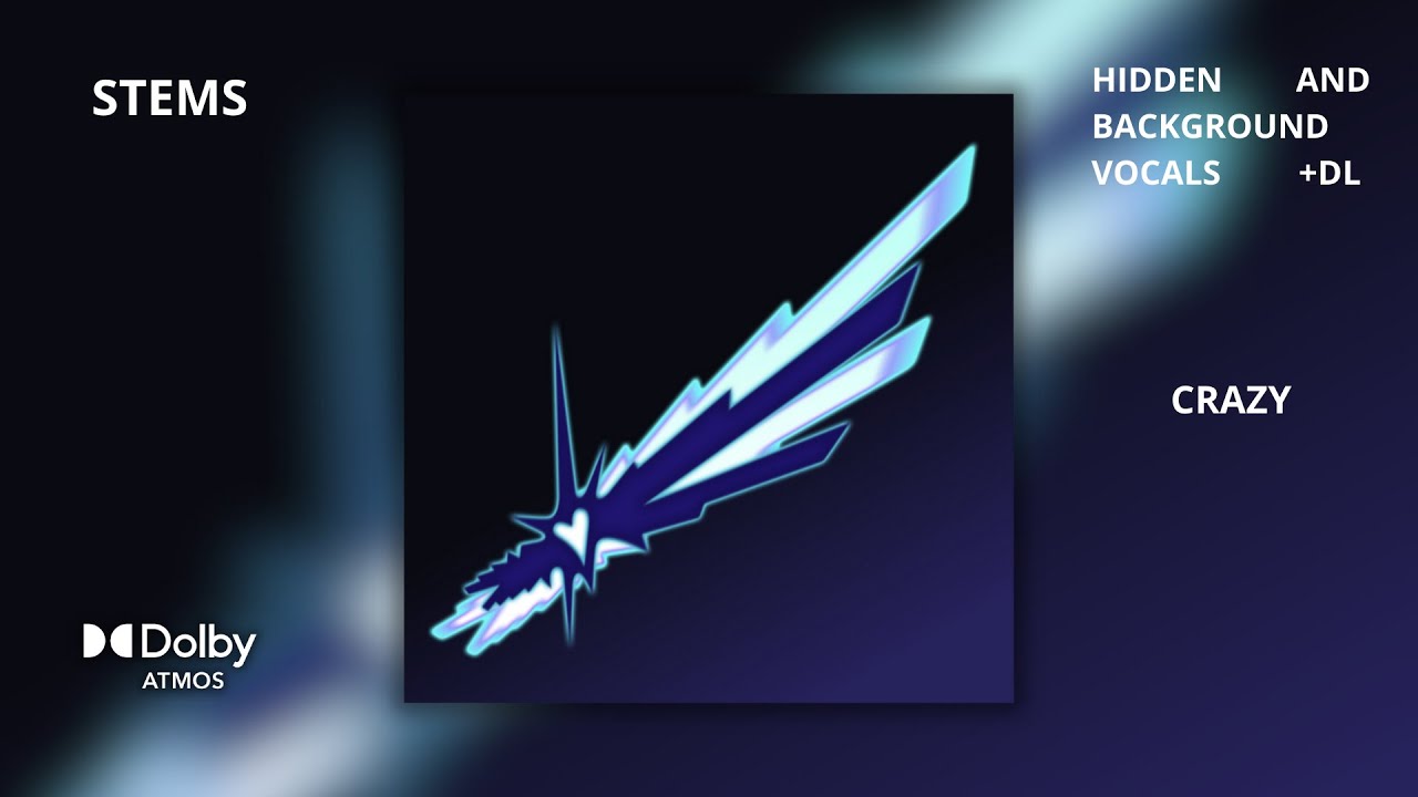 LE SSERAFIM - CRAZY [Dolby Atmos Stems | Hidden and Background Vocals] + DL