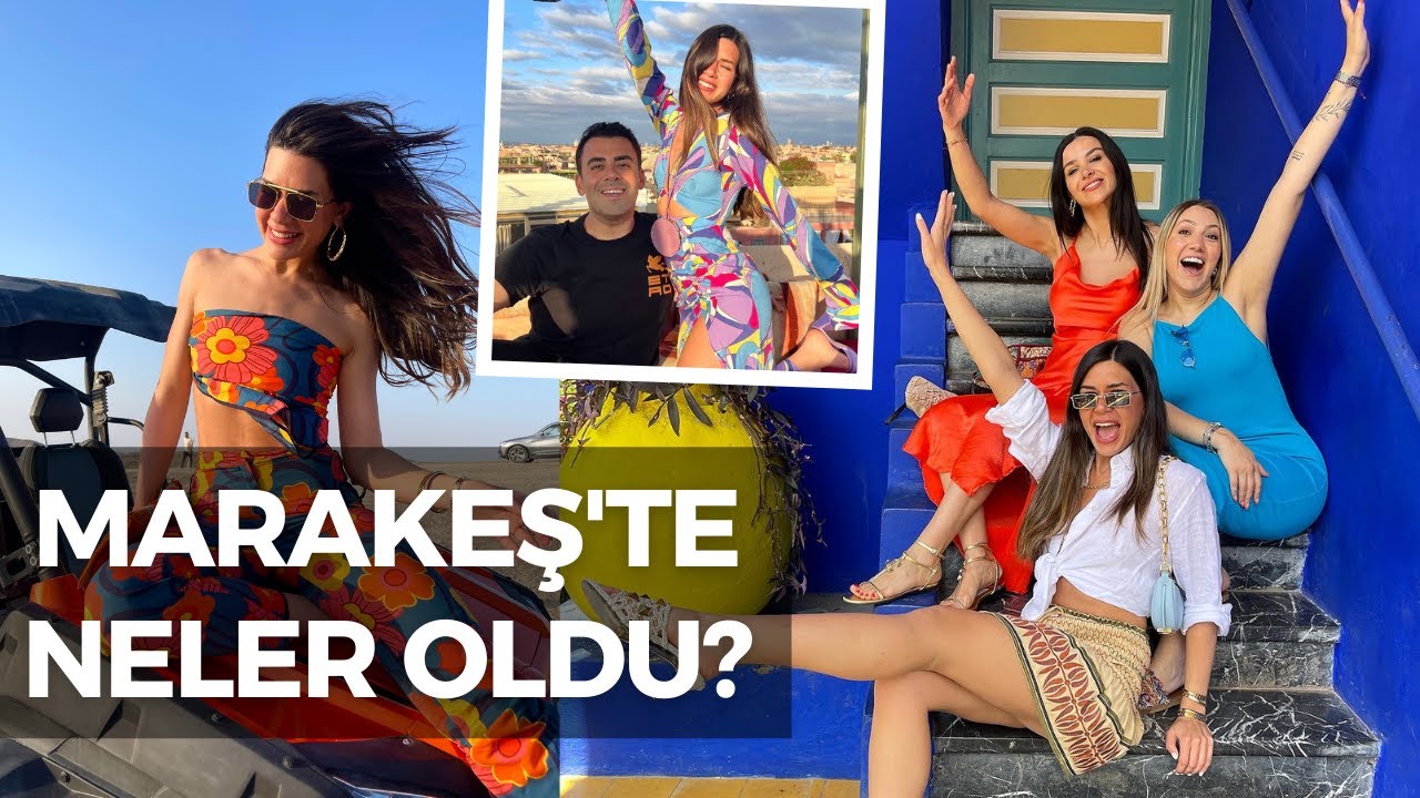 PEKİ MARAKEŞ BİZE HAZIR MI ? 😁🌴 | Yapmadığımız kalmadı ! Şehir turlu bir #Vlog