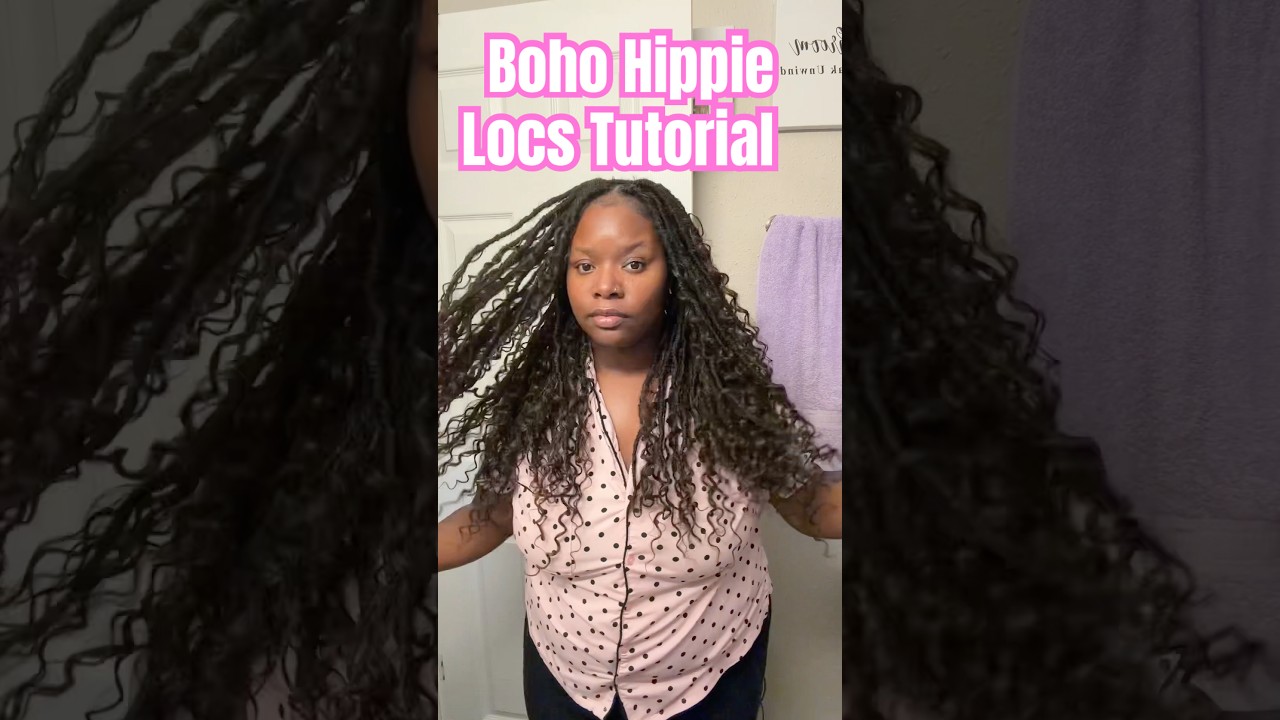 Freetress Boho Hippie Locs tutorial  