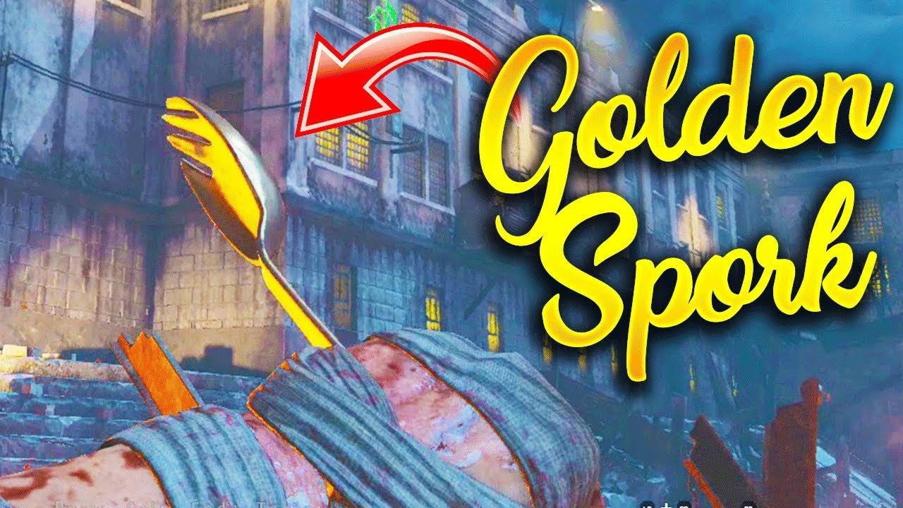 HOW TO GET THE GOLDEN SPORK ON BLOOD OF THE DEAD! (ALL STEPS WALKTHROUGH) BLACK OPS 4 ZOMBIES