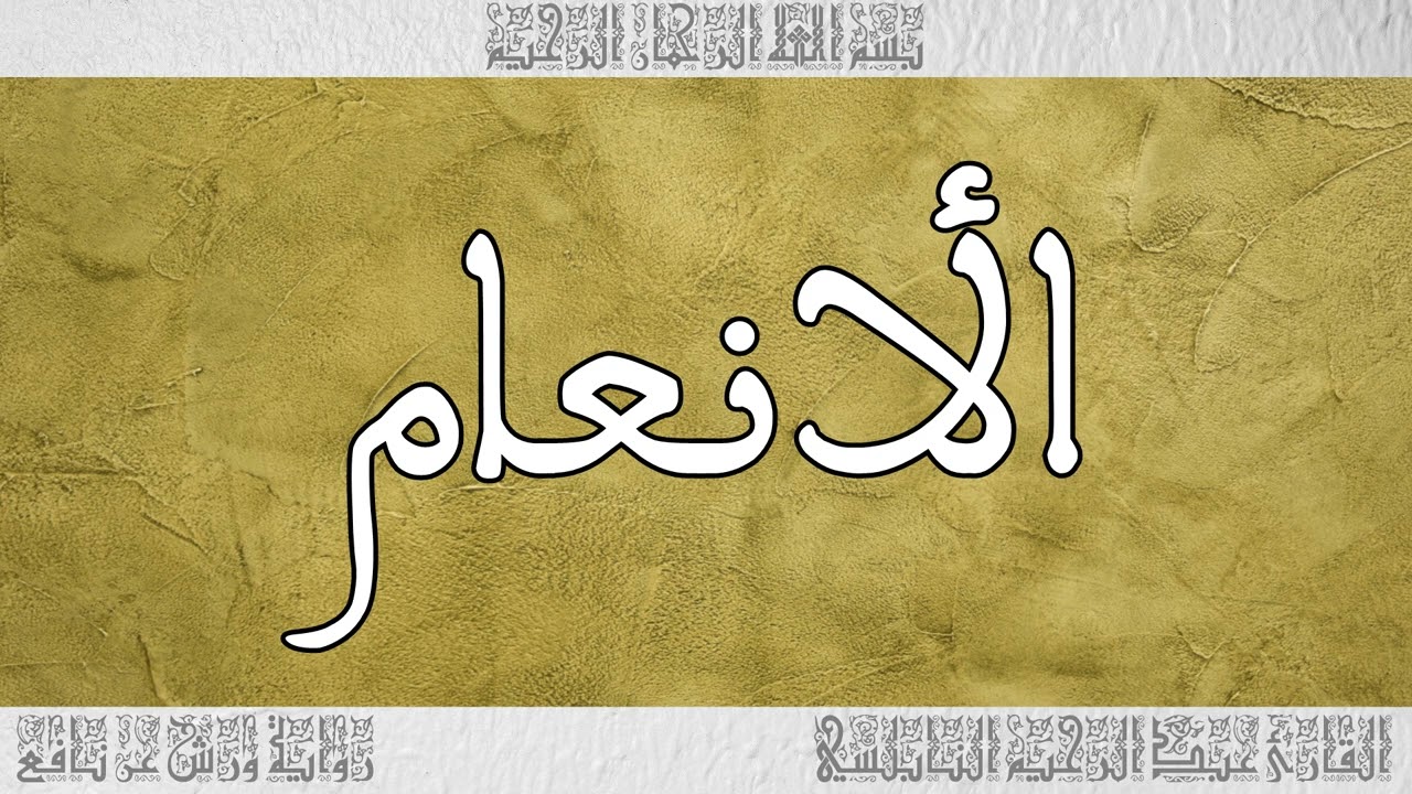 القرآن القارئ عبد الرحيم النابلسي سورة الأنعام 006