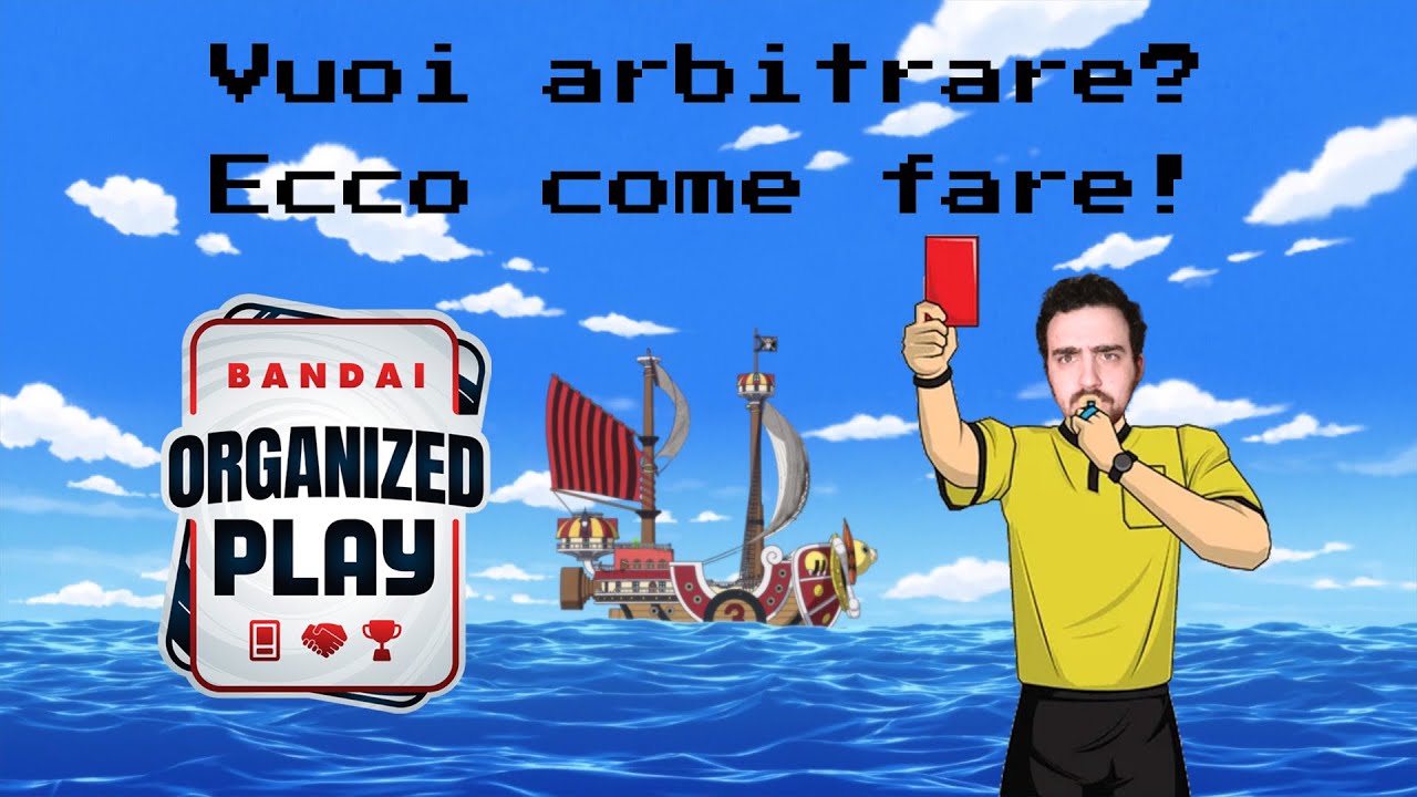 COME si diventa un JUDGE di ONE PIECE TCG?! [One Piece TCG ITA]