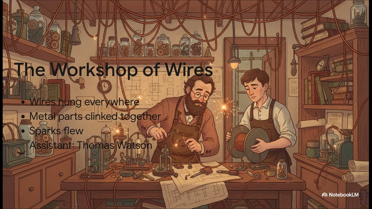 The Boy Who Built the Telephone: A Story of Curiosity and Invention 📞✨
