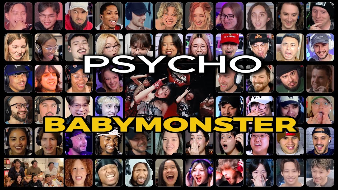 PSYCHO: BABYMONSTER REACTION MASHUP