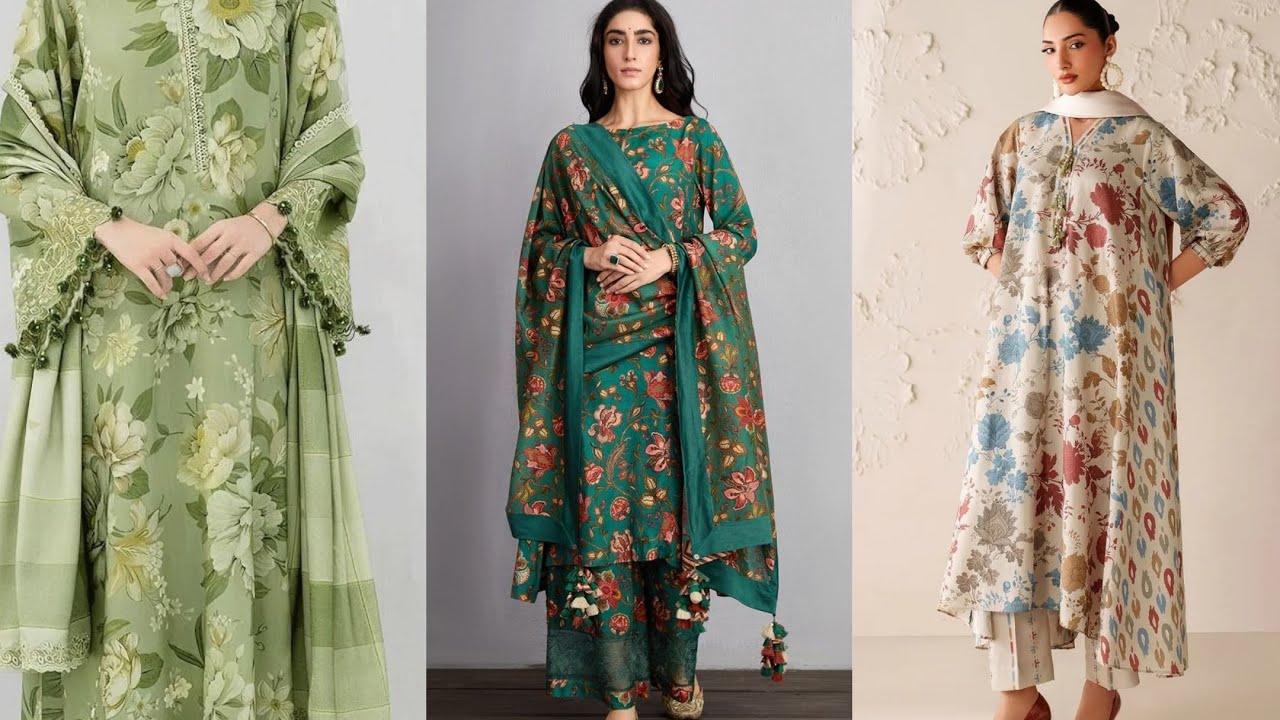 Printed suit design #trendingsuit #printedsuit