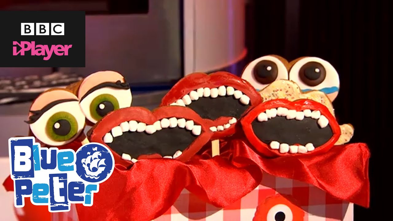 How to make funny face biscuits for Red Nose Day - CBBC Blue Peter