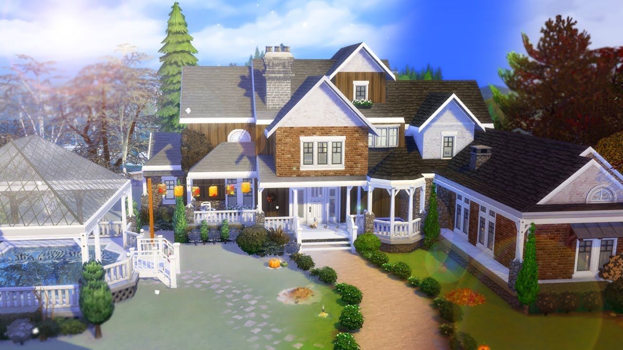 SIMS 4 | ALL SEASONS HOME BUILD