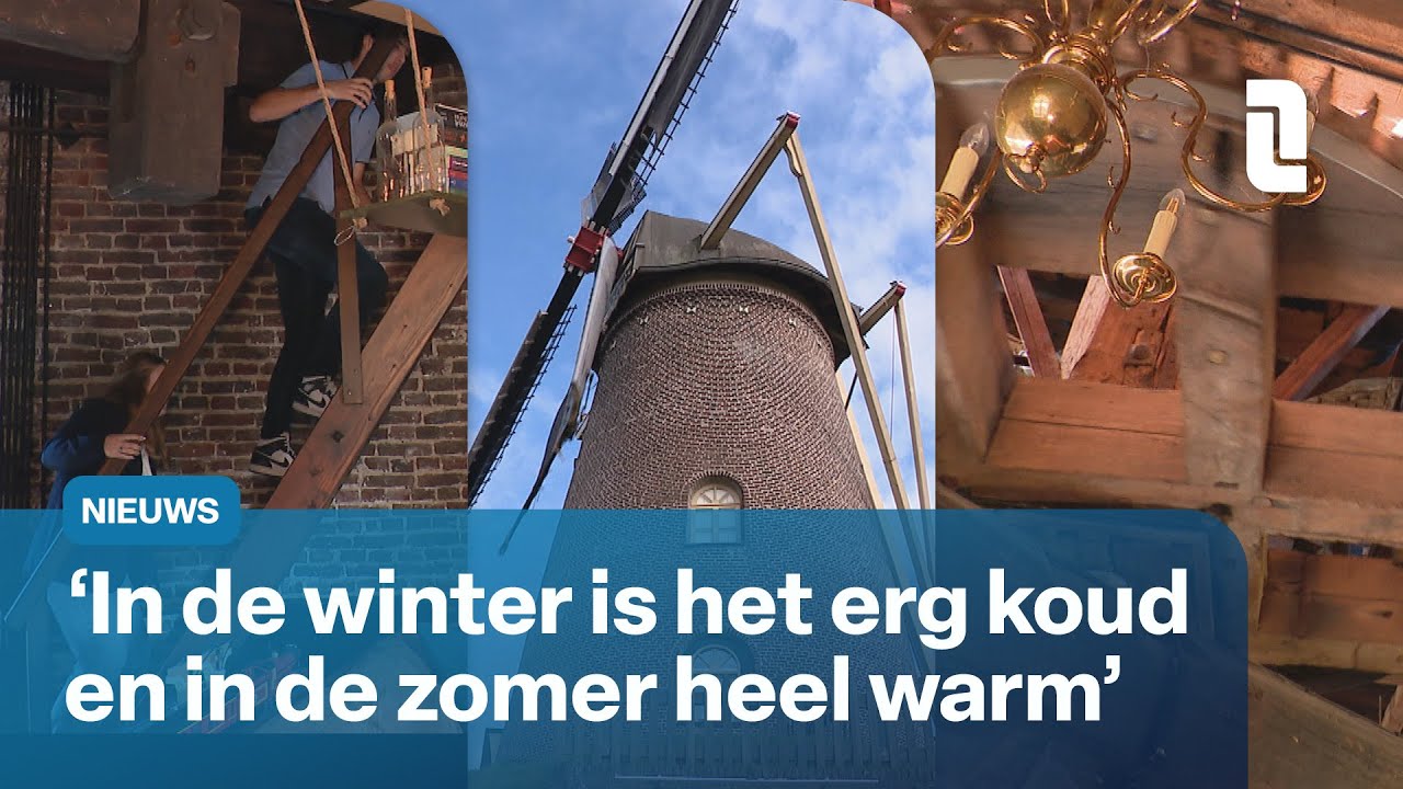 Van maalsteen tot woonplek: wonen in een molen | L1 Nieuws