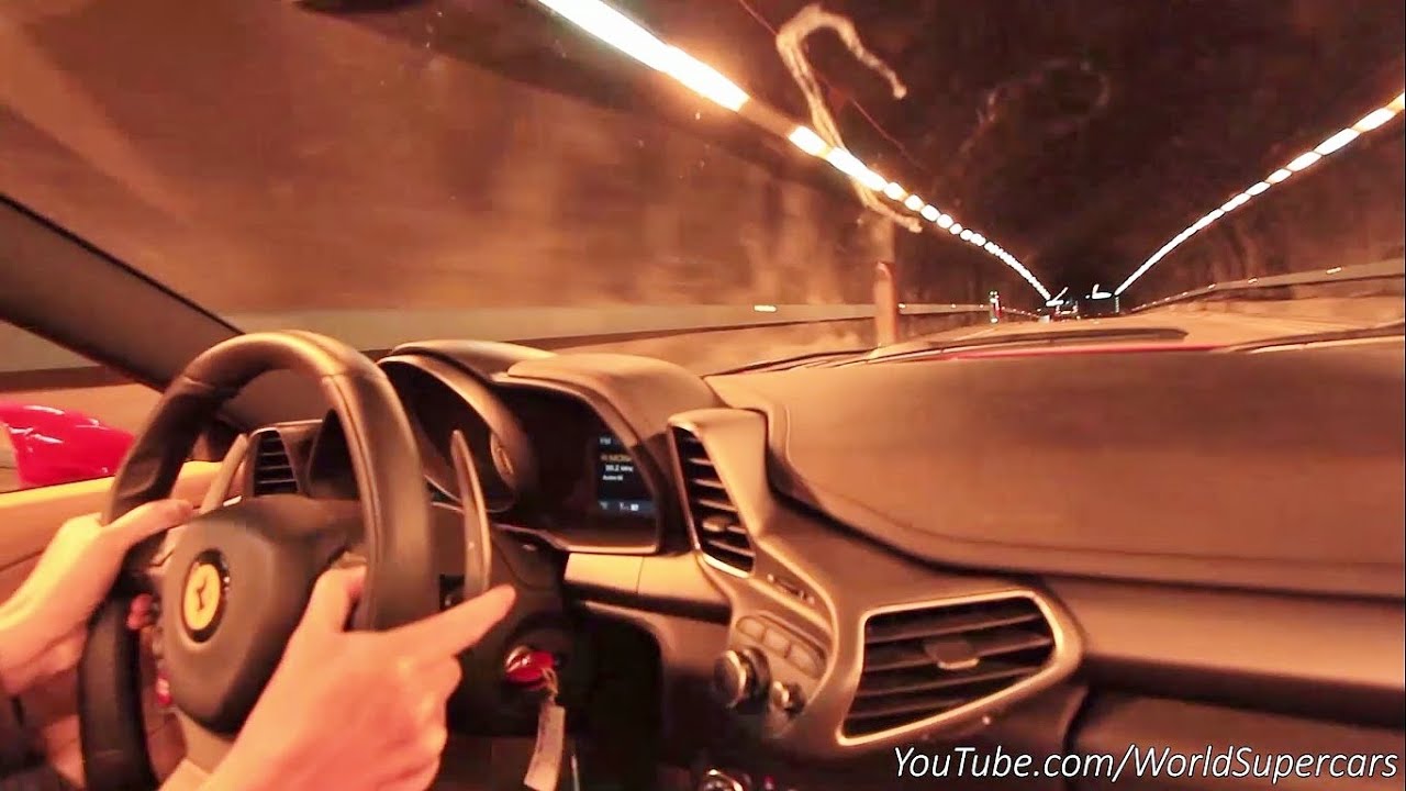 Ferrari 458 Spider LOUD Ride in Monaco!