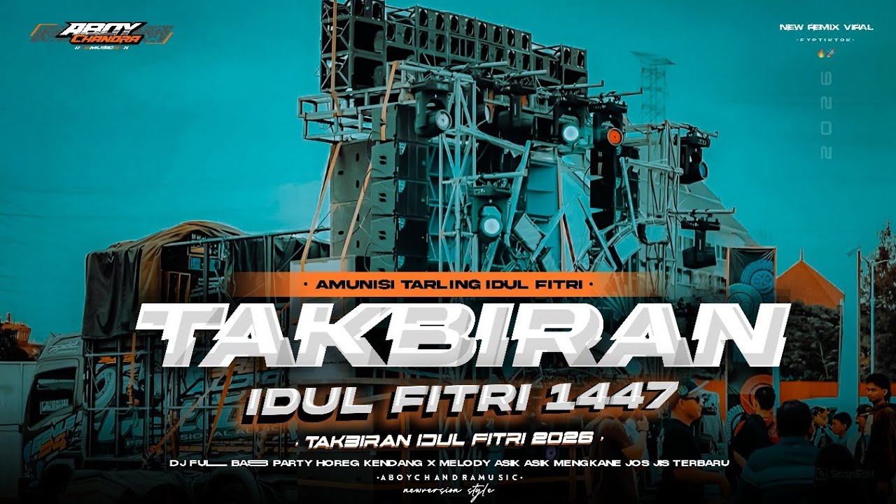 DJ TAKBIRAN 2026 IDUL FITRI VIRAL TIKTOK‼️FULL BASS HOREG MENGKANE TAKBIRAN 2026 