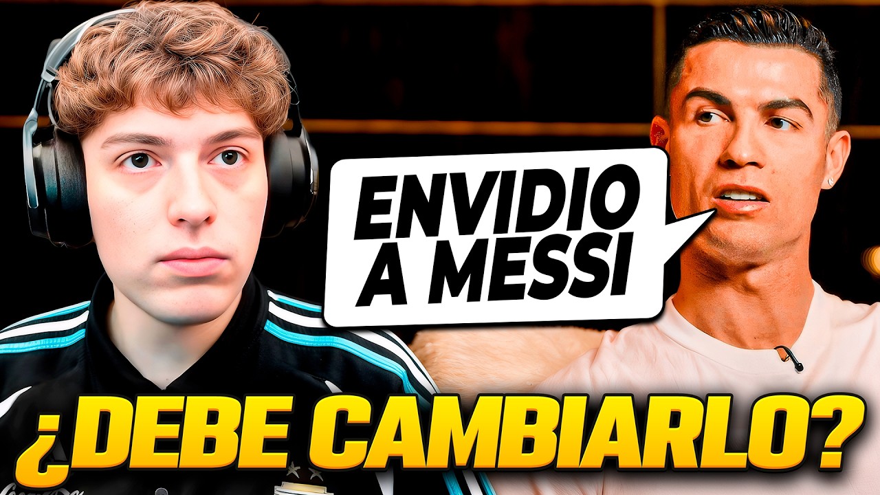 CRISTIANO RONALDO ''ENVIDIA'' A MESSI? SU PERSONALIDAD ES ASI? DEBATE (2025)