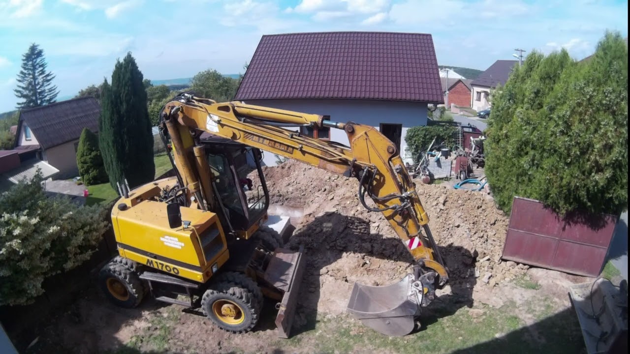 Instalace betonové nádrže na dešťovku - David Kozubík a jeho orchestr, díky!