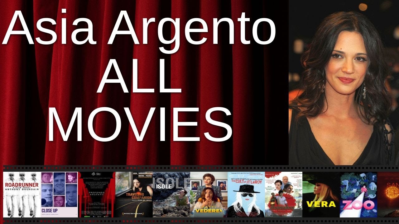 ALL Asia Argento Movies Ranked by Score (Critics + Fans)