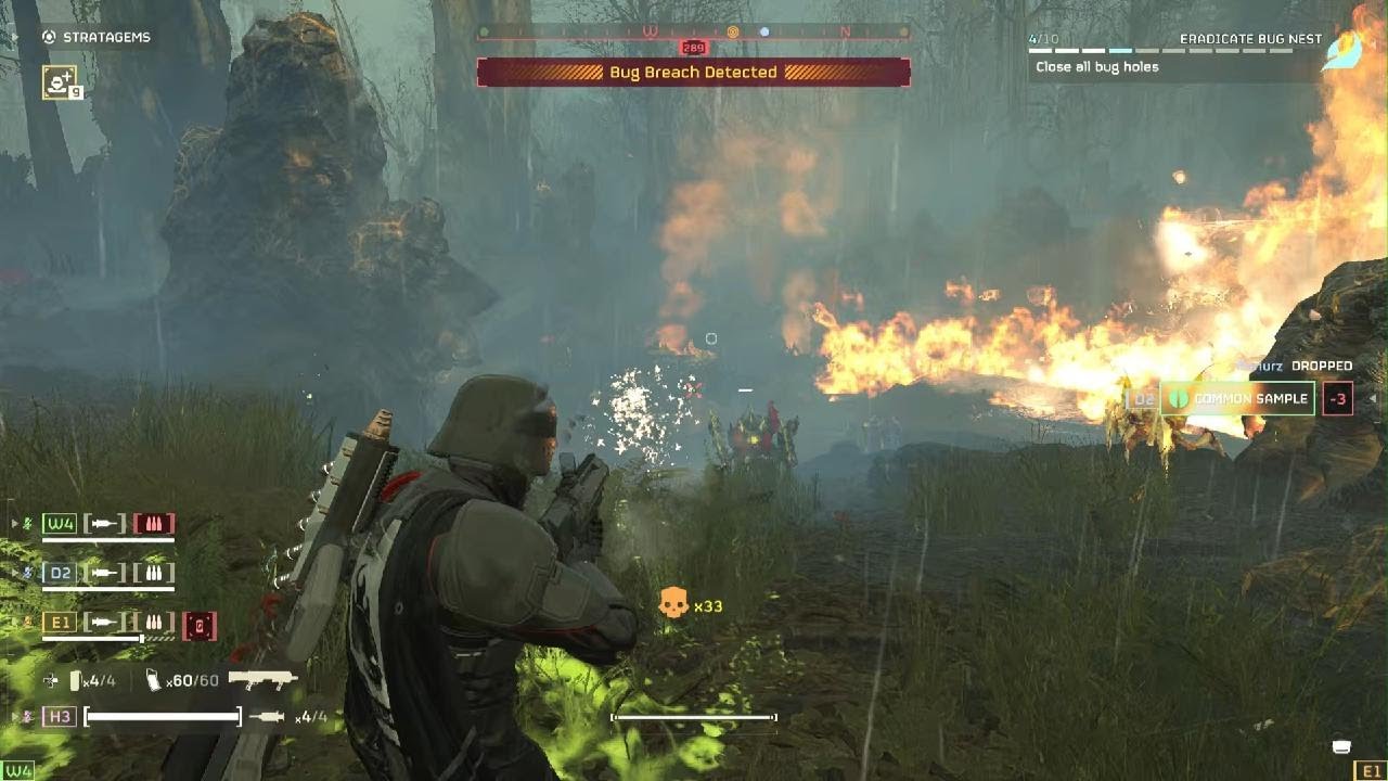 Helldivers 2 - 20/1/25 - Acquire Soil Scan Data (vs. Terminids)
