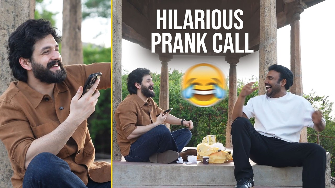 Akkineni Akhil Prank Call To a Stranger | Hilarious Fun 😂 | #Lenin