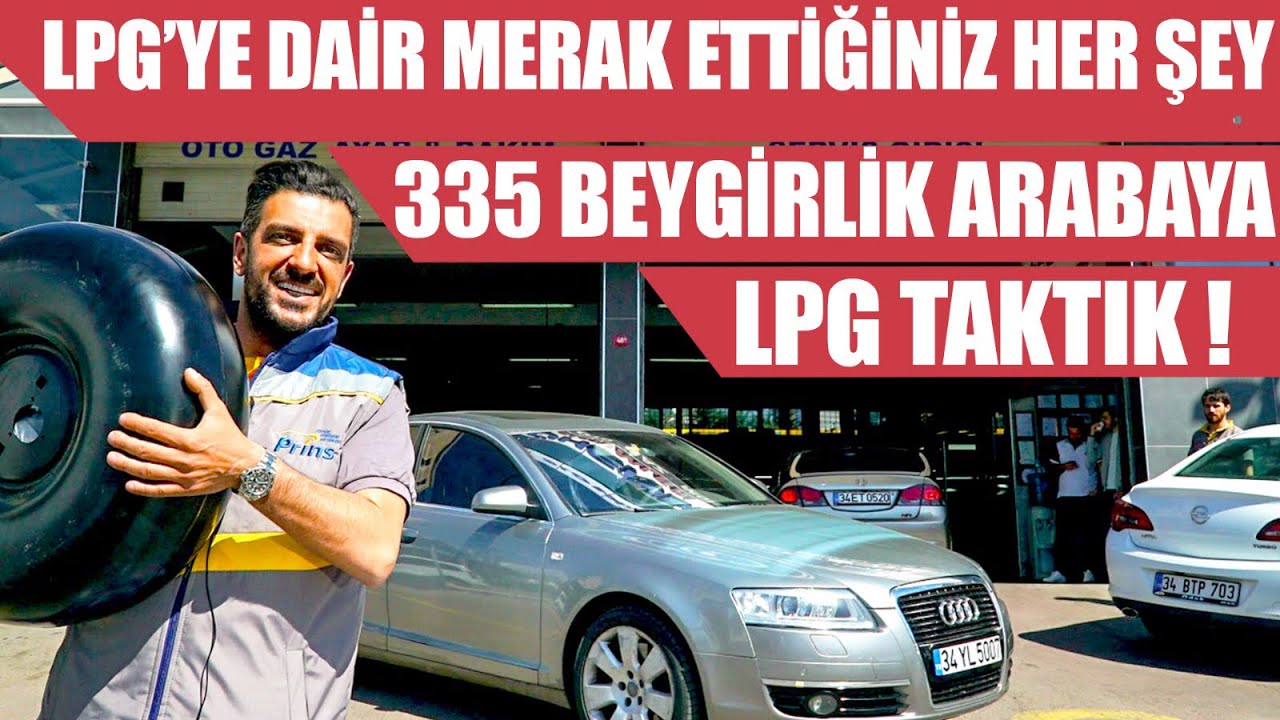 335 Beygirlik Arabaya LPG Taktık