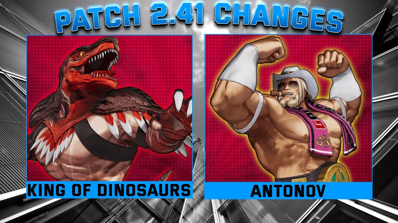 KOF XV : KOD & Antonov - Important Buffs + New Combos (2.41) !