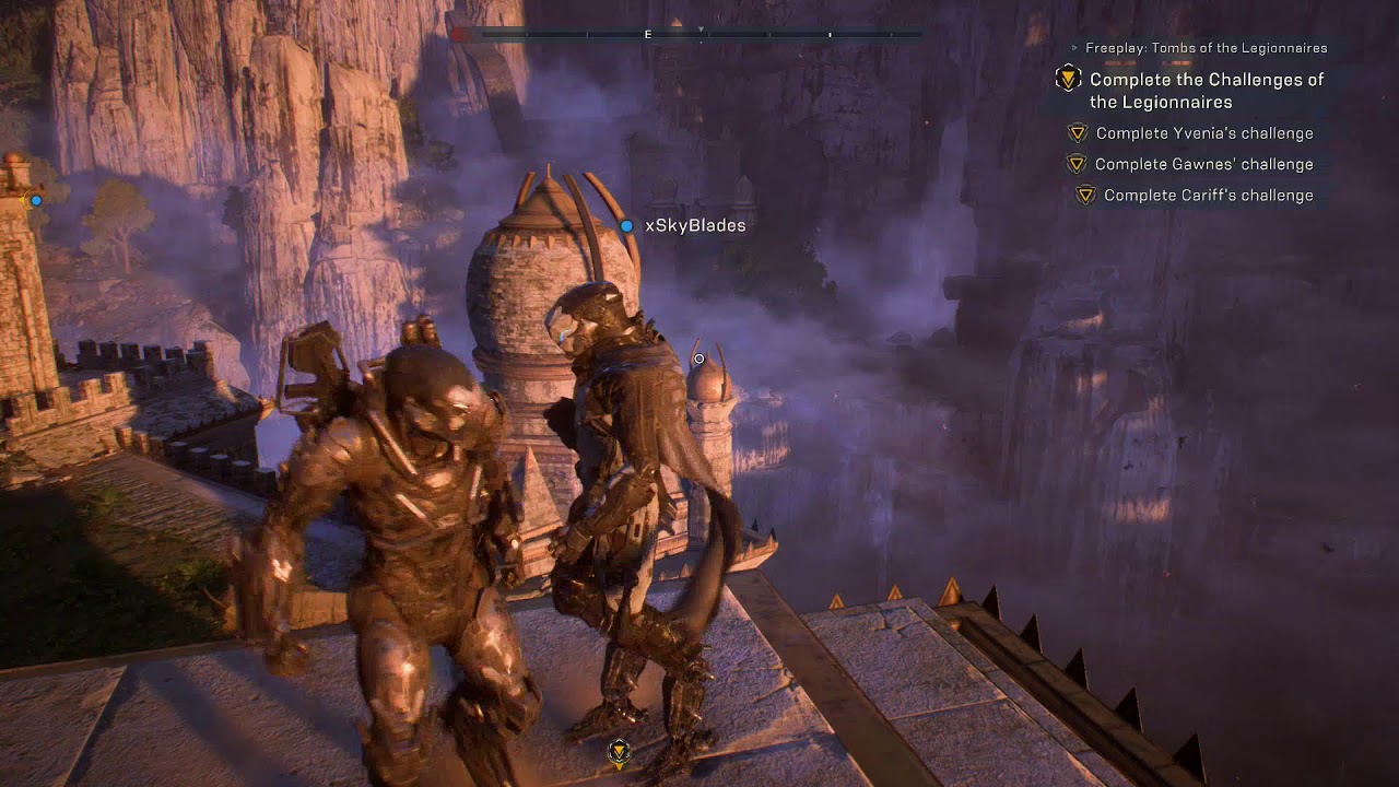 Anthem: Trial of Yvenia - Legionnaire Tomb Challenges
