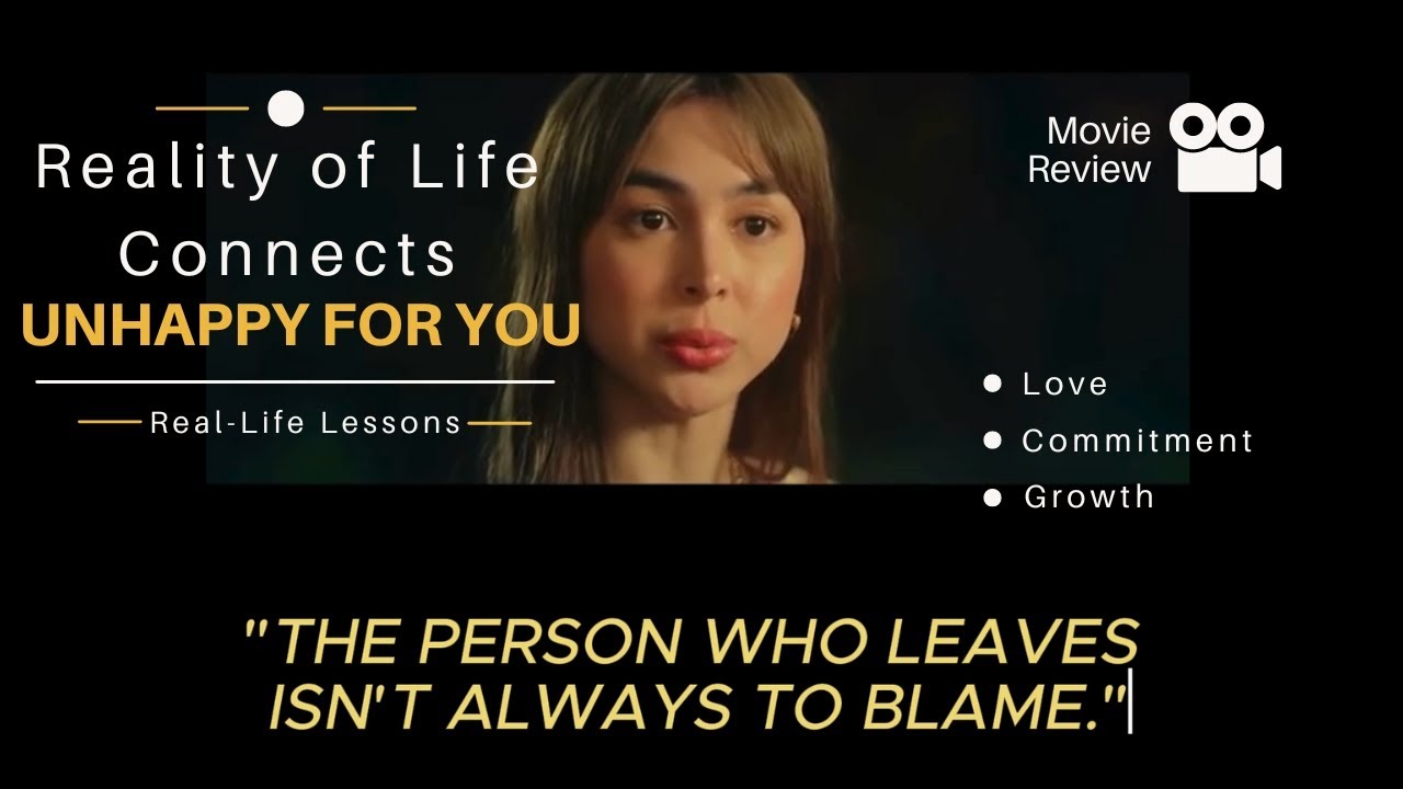 Unhappy for You - Un/Happy for You Movie Review | Philippine Romantic Drama 2024