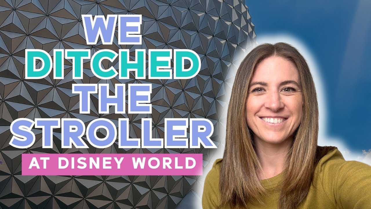 Disney World with NO STROLLER...Here's what you NEED TO KNOW!