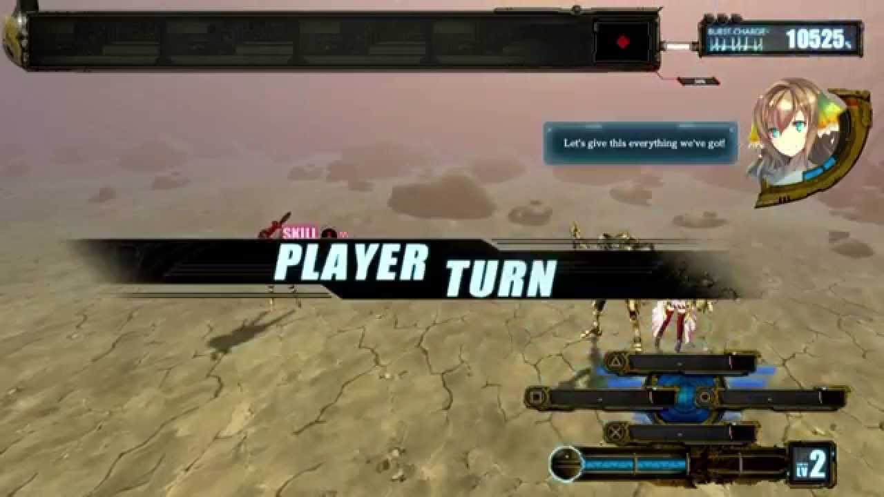 Ar nosurge Veteran Mode Nelico Battle (Level 1, 9 Turns)