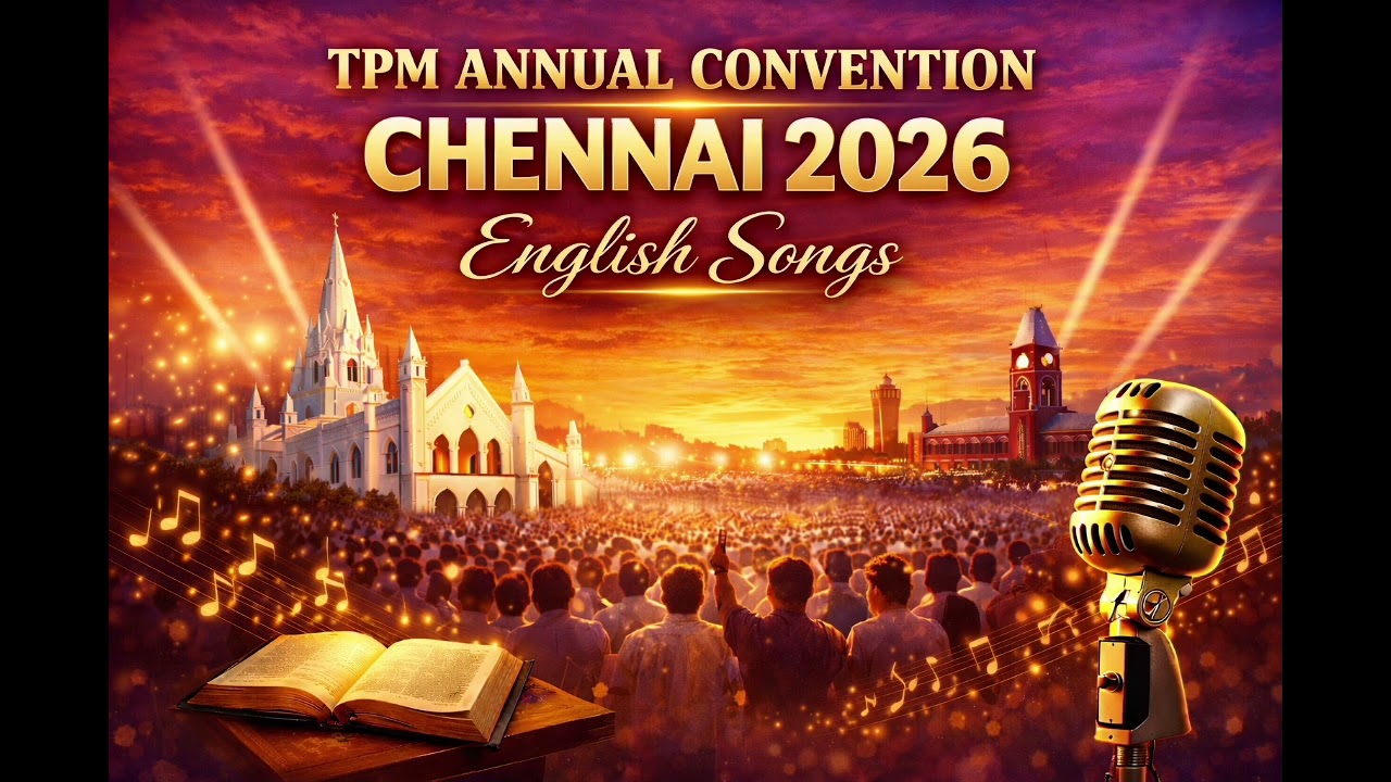 Chennai convention 2026 English songs | TPM CONVENTION CHENNAI 2026 | ENGLISH SONGS