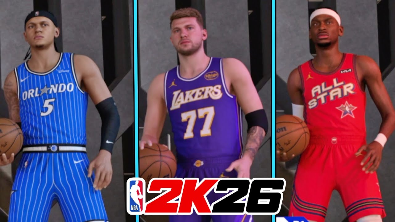 NBA 2K26 - All Team Jerseys/Uniforms In The Game