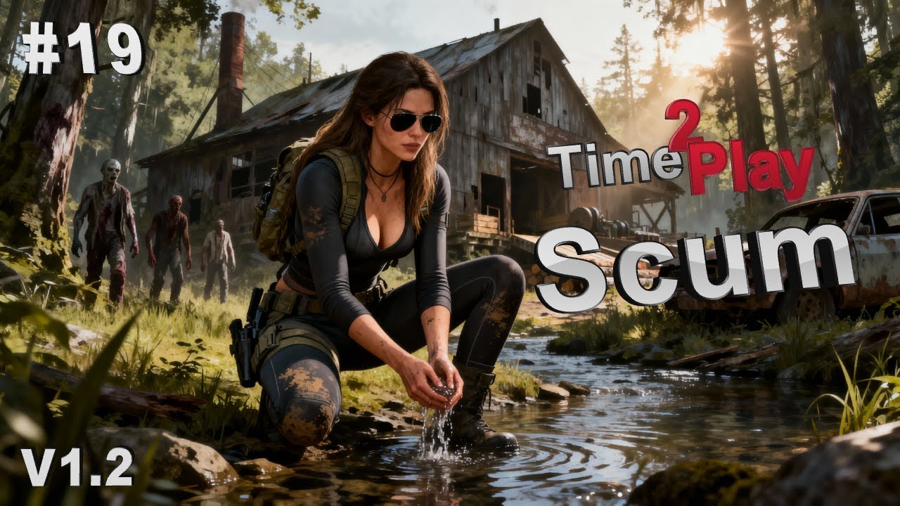 Scum Стрим #Скам #1.2 #survival #ScumGame #Scum #Live #бункер #Pvp #Pve #Стрим #Official #Рейд #19