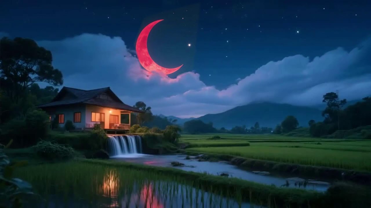 Calming Night 🌑 Healing of Stress,Anxiety and Depressive States,Relaxing ,Nighttime Sleep 68