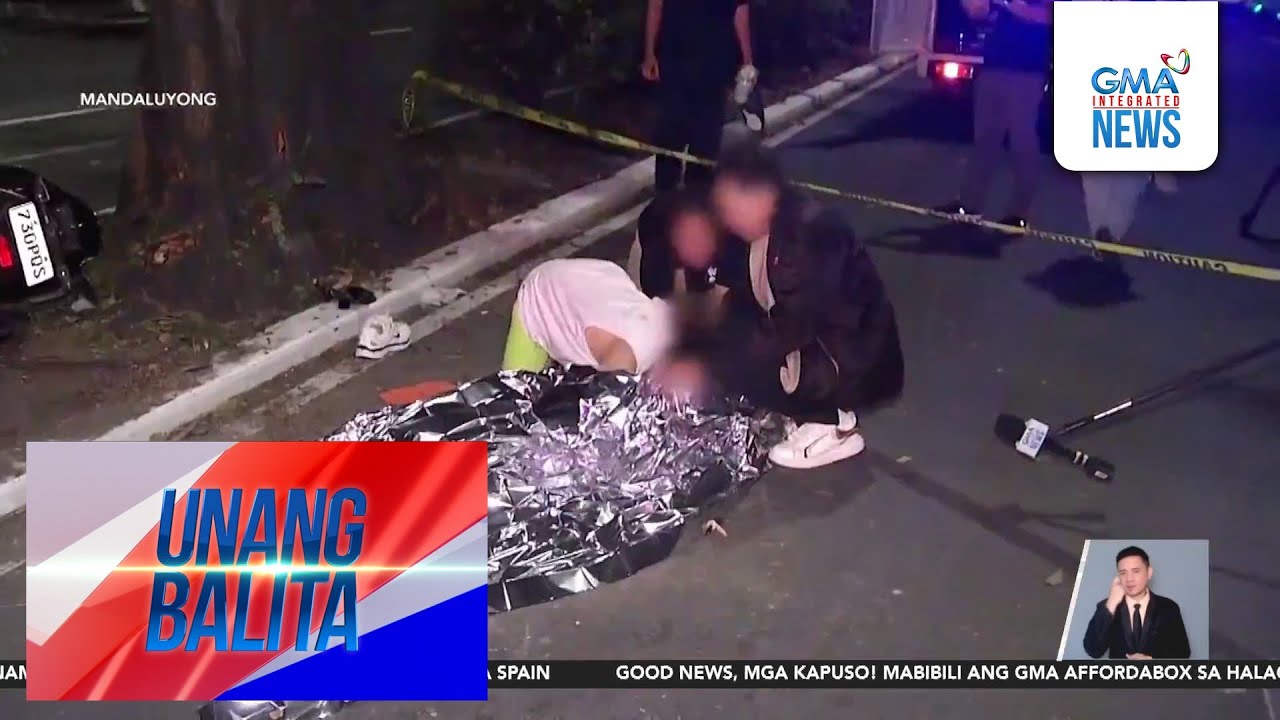 Security guard na sakay ng motorsiklo, patay matapos maaksidente sa Ortigas Avenue | Unang Hirit