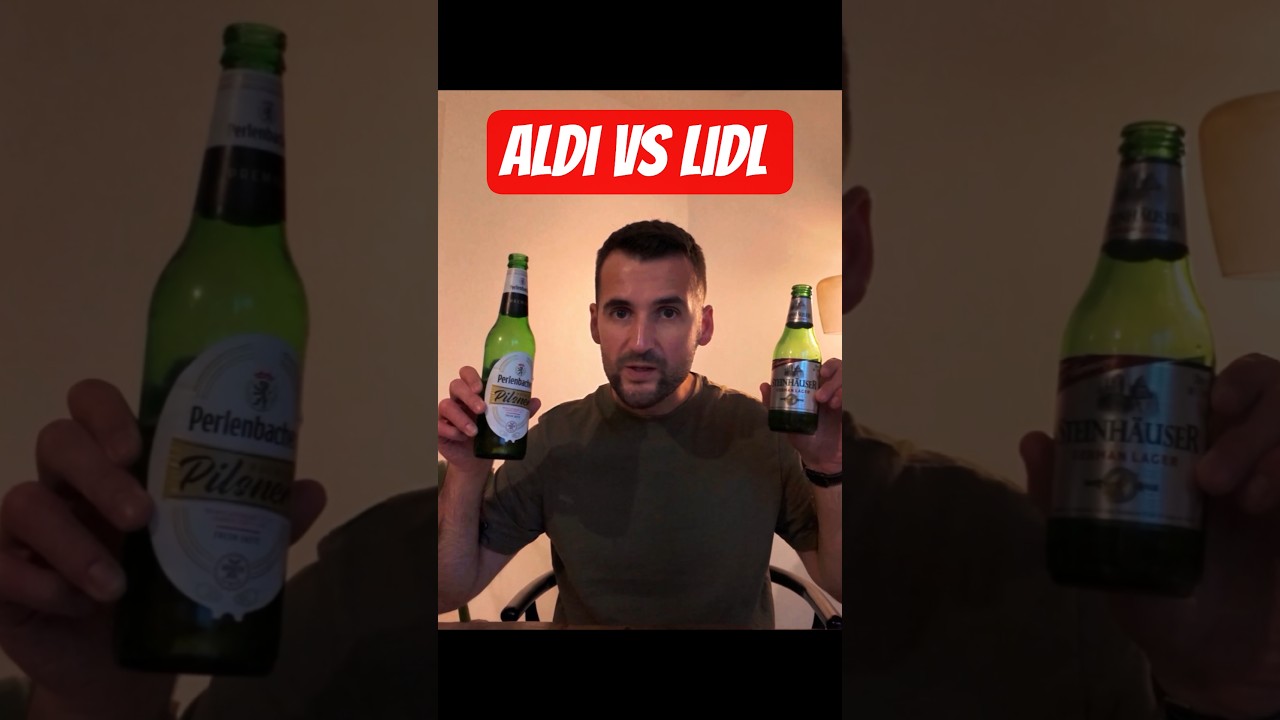 Aldi vs Lidl Beer Taste Test 🍺 Which Cheap Lager Wins?