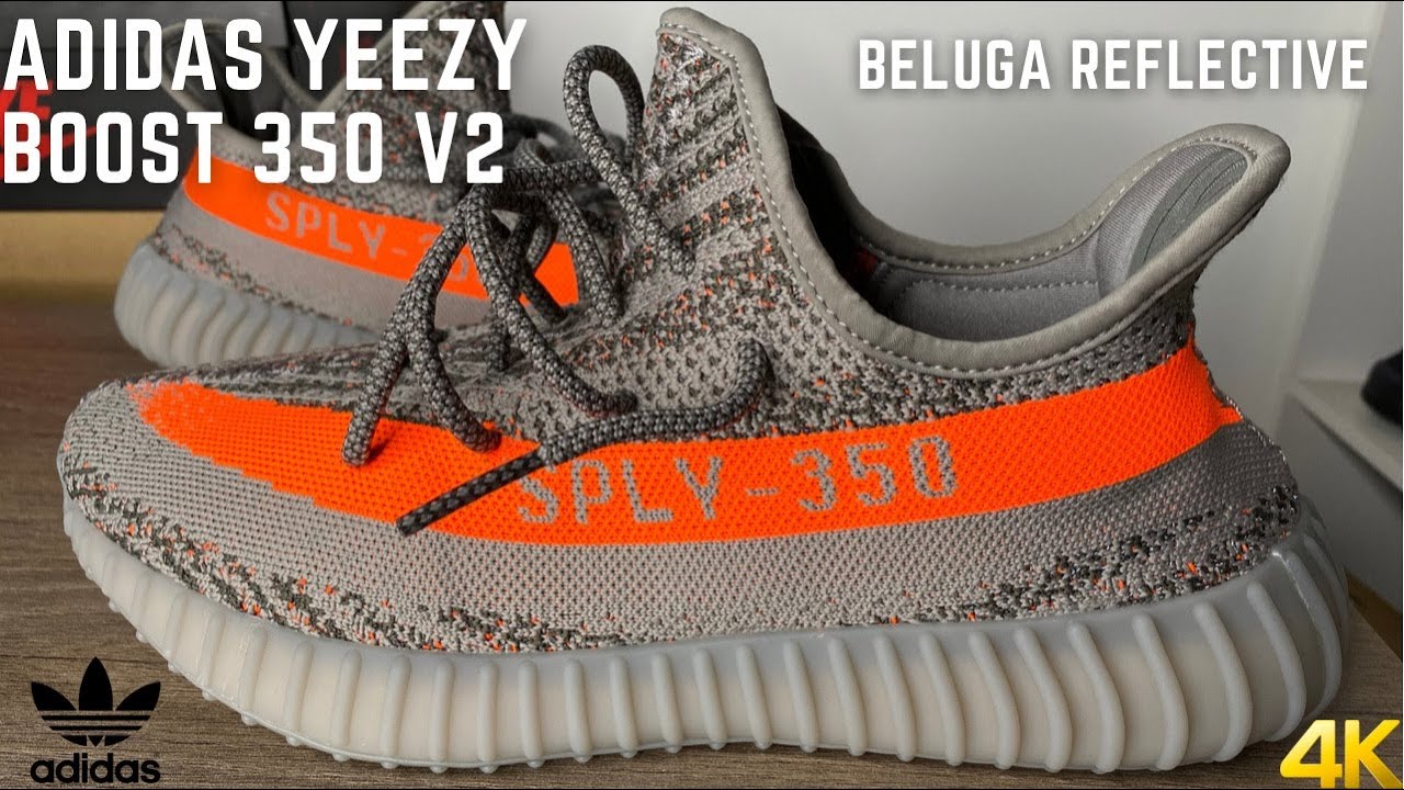 Adidas Yeezy 350 V2 Beluga Reflective On Feet Review