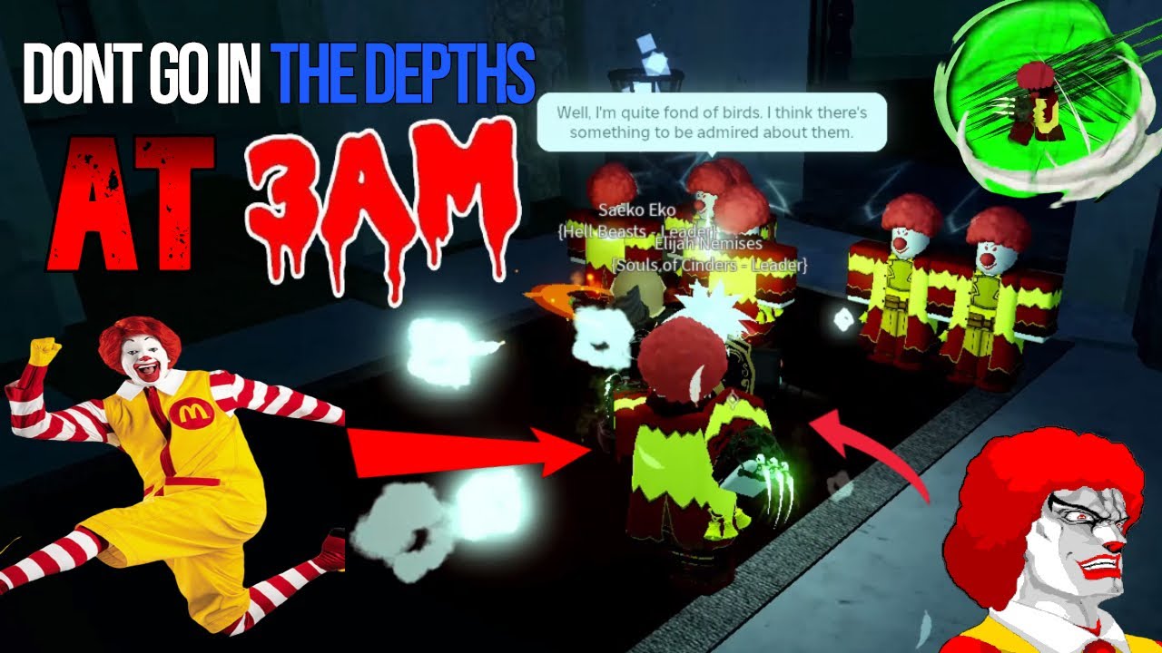 THE MOST EVIL DEPTHS GANKER! | Ronald Mcdonald in Deepwoken