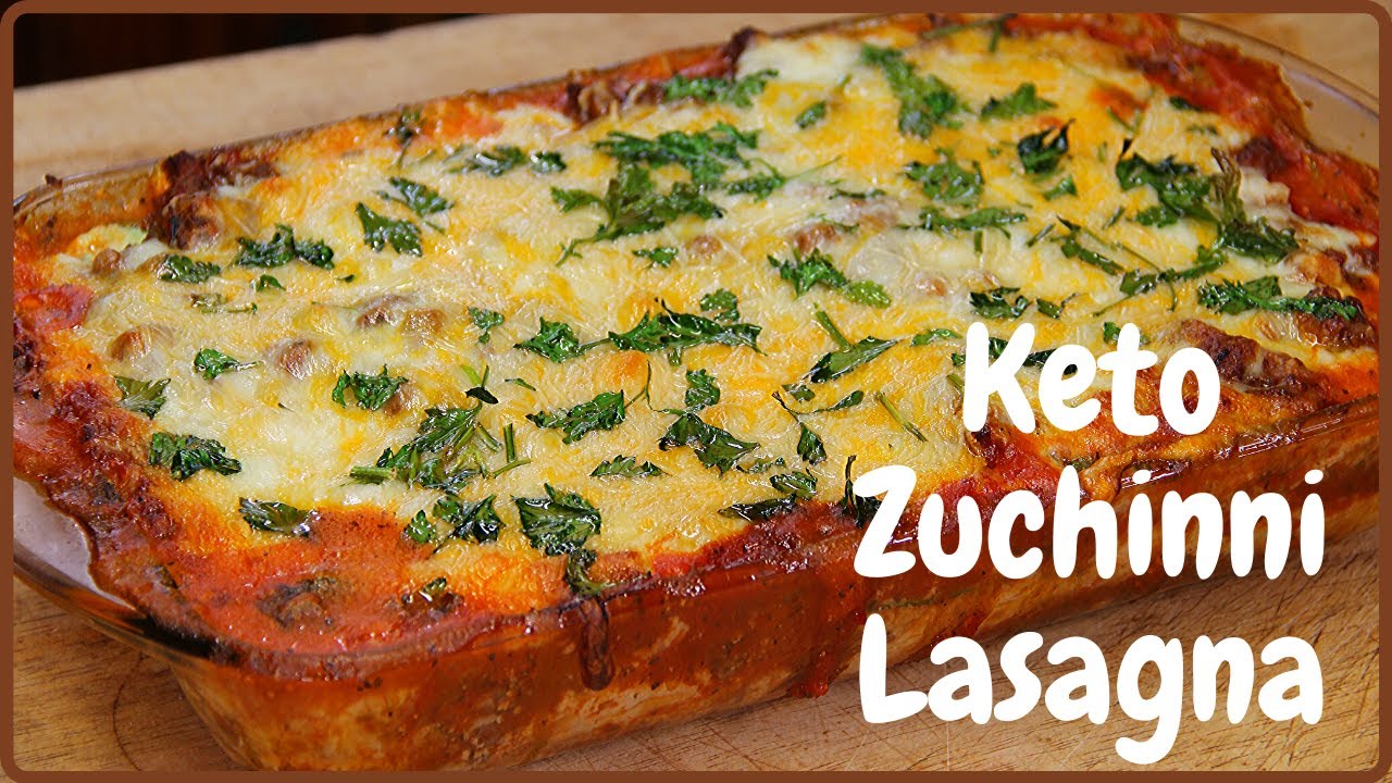 Keto Zucchini Lasagna