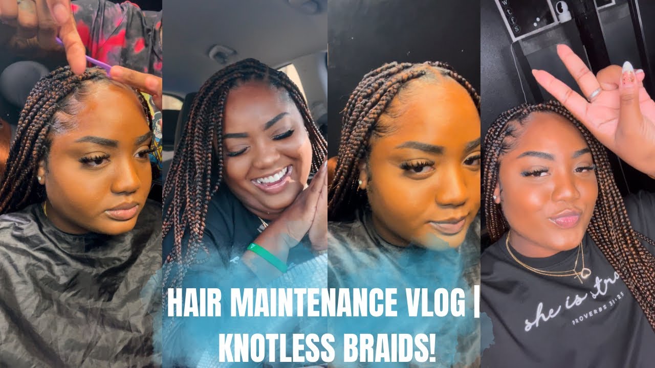 HAIR MAINTENANCE VLOG | Orlando Braids | Affordable, Neat Braids + Amazing Client Experience!