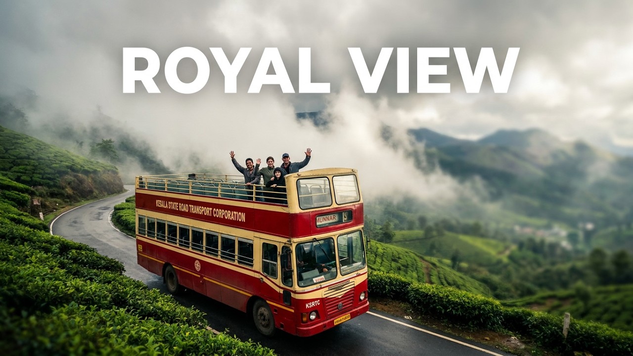 First Time On Kerala’s Most Beautiful KSRTC Bus Trip | Munnar | South India | Kolukkumalai