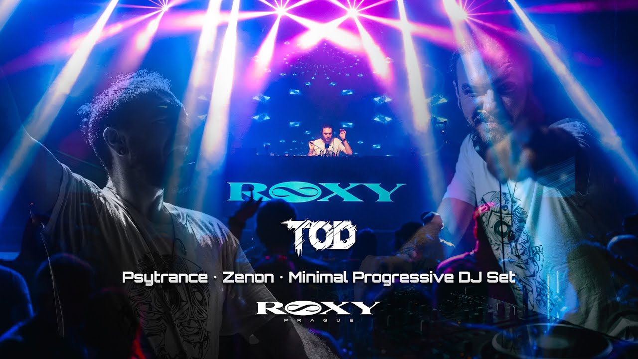 TOD &ndash; Psytrance / Zenon / Minimal Progressive DJ Set @ Roxy Prague (Support for Infected Mushroom)