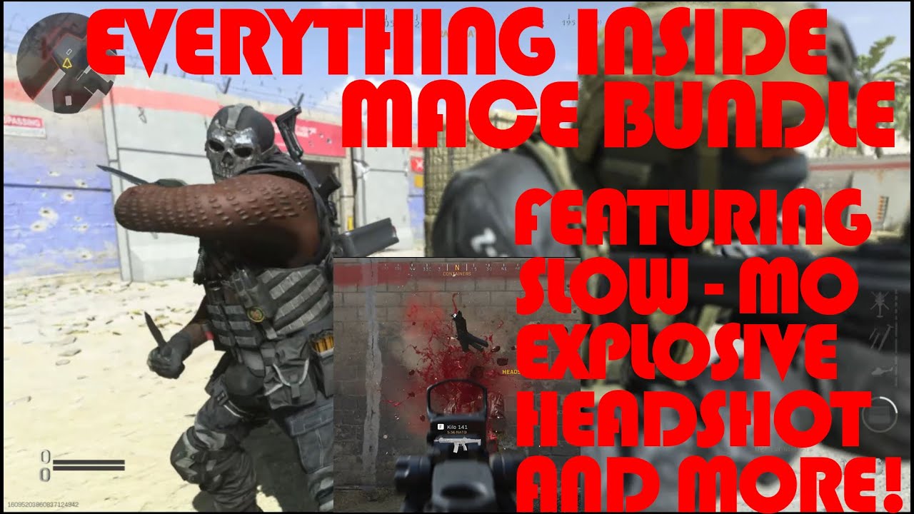BRAND NEW Everything Inside Mace Operator Bundle Showcase - Call of Duty Modern Warfare