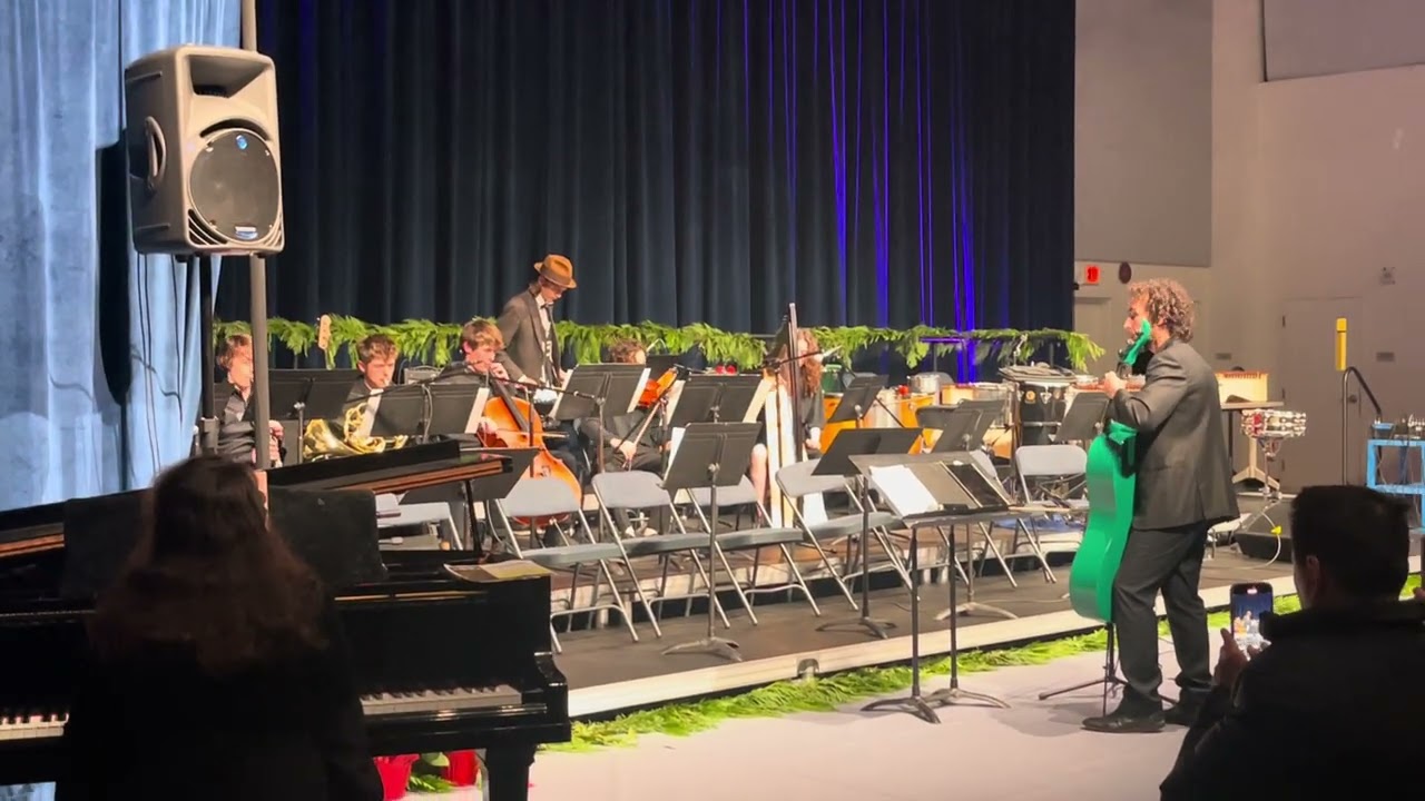 Classical music performed by the SF Waldorf High School orchestra